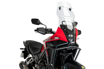 HONDA NX 500 [2025] – touring windshield with spoiler windshield – heavily tinted