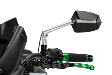 HARLEY-DAVIDSON SPORTSTER S RH 1250 S [2025] - GTI Rückspiegel links | Aluminium eloxiert / Schwarz | PUIG 016DN