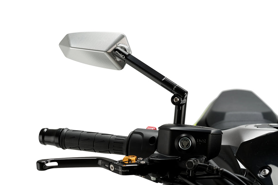 HARLEY-DAVIDSON SPORTSTER S RH 1250 S [2025] - F1.1 Rückspiegel rechts | Schwarz / Aluminium eloxiert | PUIG 017ND