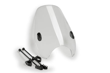 PUIG Custom II - Universal Motorcycle Windshield | Clear | PUIG 0336W