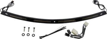 Harley Davidson Flhtcui [CUSTOM DYNAMICS] - Genesis® 4 Dynamic LED Batwing Windshield Trim