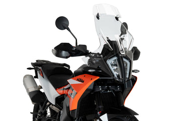 KTM 890 ADVENTURE R [2025] – touring windshield with spoiler windshield – tinted