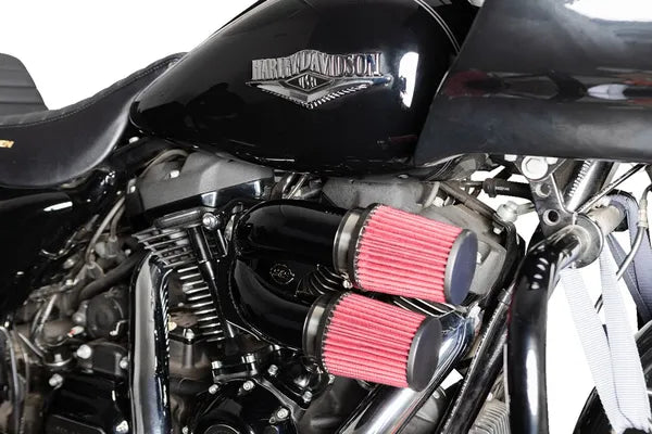 Harley-Davidson FLHTCUTG 1868 Tri Glide Ultra 114 [2025] - Tuned Induction Luftfilterkit – Oberfläche: Schwarz – Bild 9