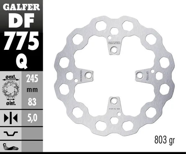Ducati Streetfighter V4 1100 [2023, 2025, 2022] - Cubiq brake disc - picture 4