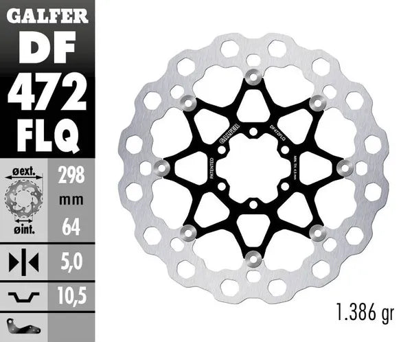 Yamaha Sr 400 [2003] - Schwimmende Bremsscheibe Cubiq – Bild 4