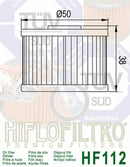 Honda NX 650 Dominator [HiFlofiltro] - oil filter-2