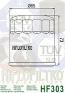 Kawasaki Z800 ZR800B [HIFLOFILTRO] - Oil filter detailed view