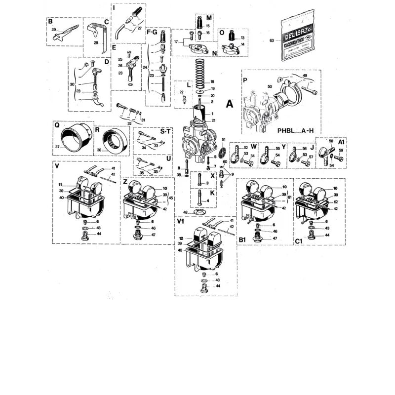 Sherco ST 2.9 [2001-2011] - DELLORTO PHBL BS Ø26mm carburettor