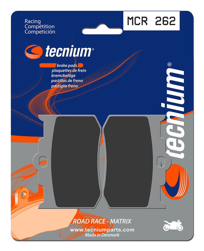 Benelli Trk 502 [TECNIUM] - Racing Sintered Metal Carbon Brake Pads - MCR262