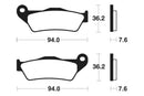 KTM 620 Adventure LC4 [Tecnium] - brake pads-2