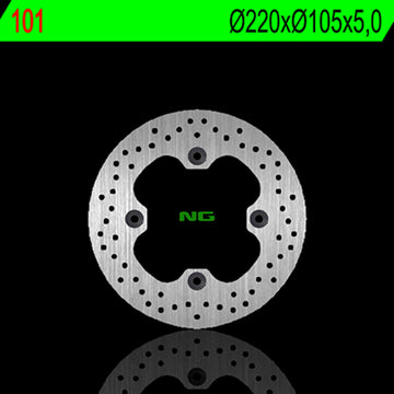 Triumph Daytona 675 [NG BRAKE DISC] - round rigid brake disc