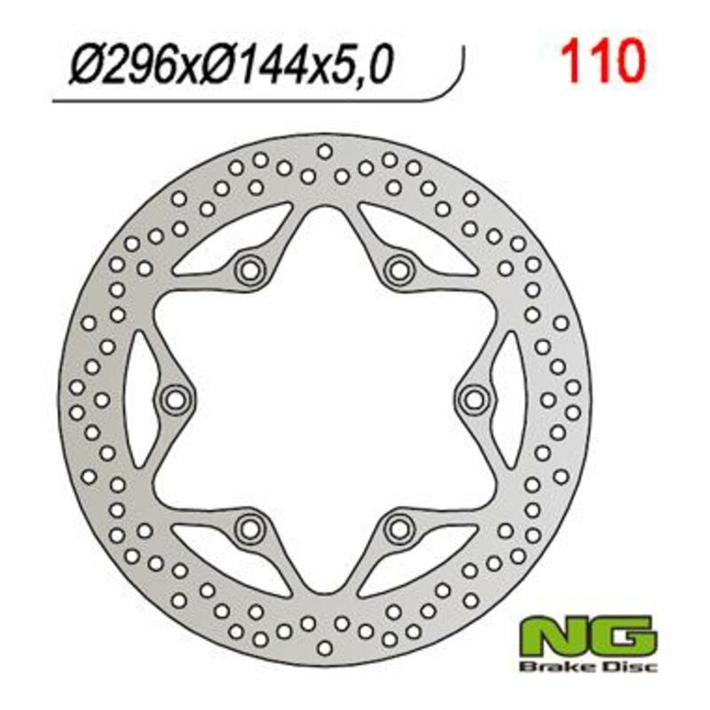 Honda 750 Cb Seven Fifty [NG BRAKE DISC] - round rigid brake disc