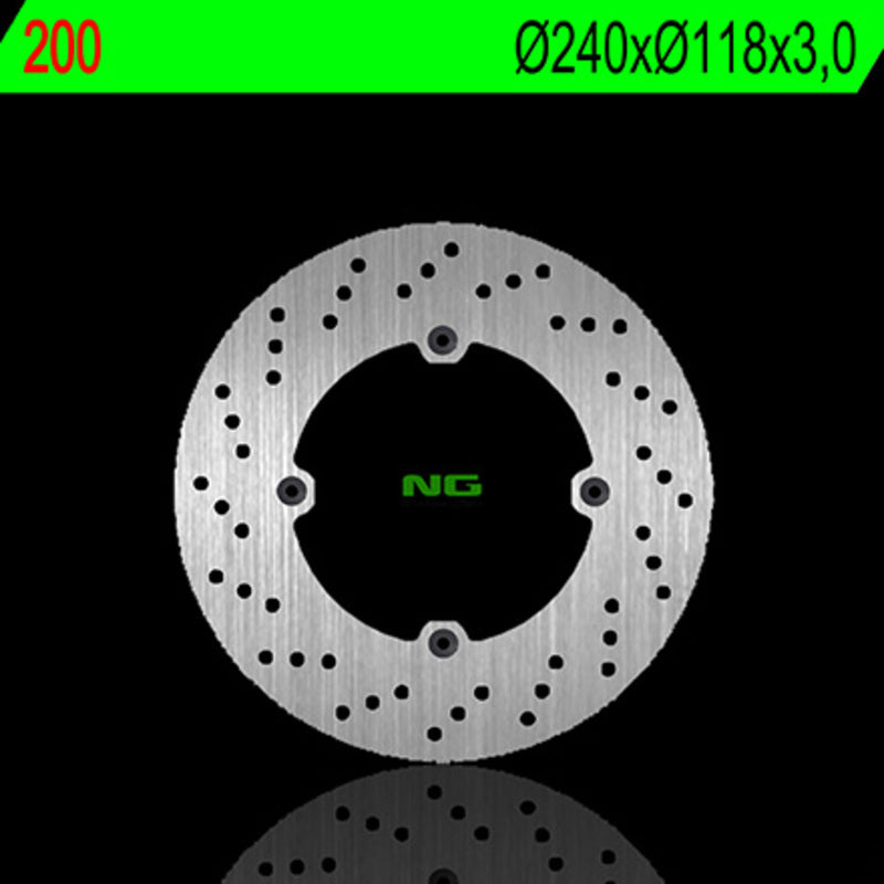 Honda XL 600 [NG BRAKE DISC] - round rigid brake disc