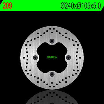 Honda XL 650 [NG BRAKE DISC] - round rigid brake disc