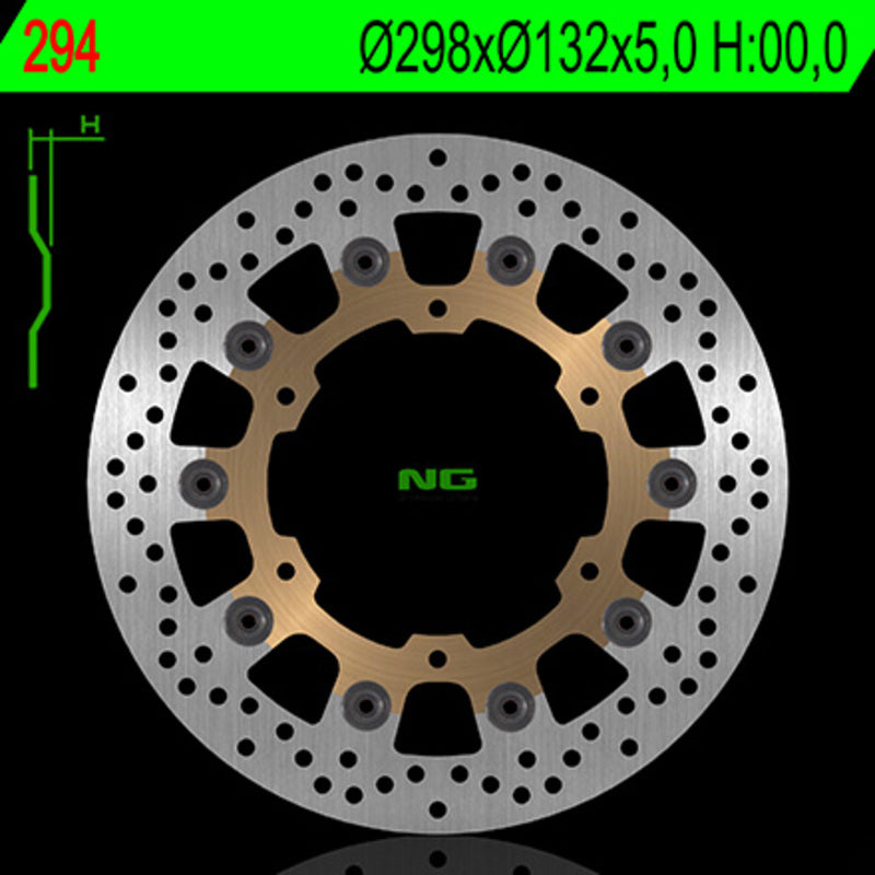 Yamaha Xvs 950 [NG BRAKE DISC] - round floating brake disc