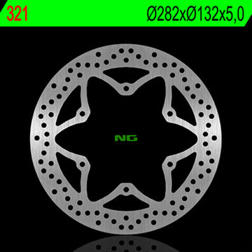 Yamaha Xt 1200 [NG BRAKE DISC] - round rigid brake disc