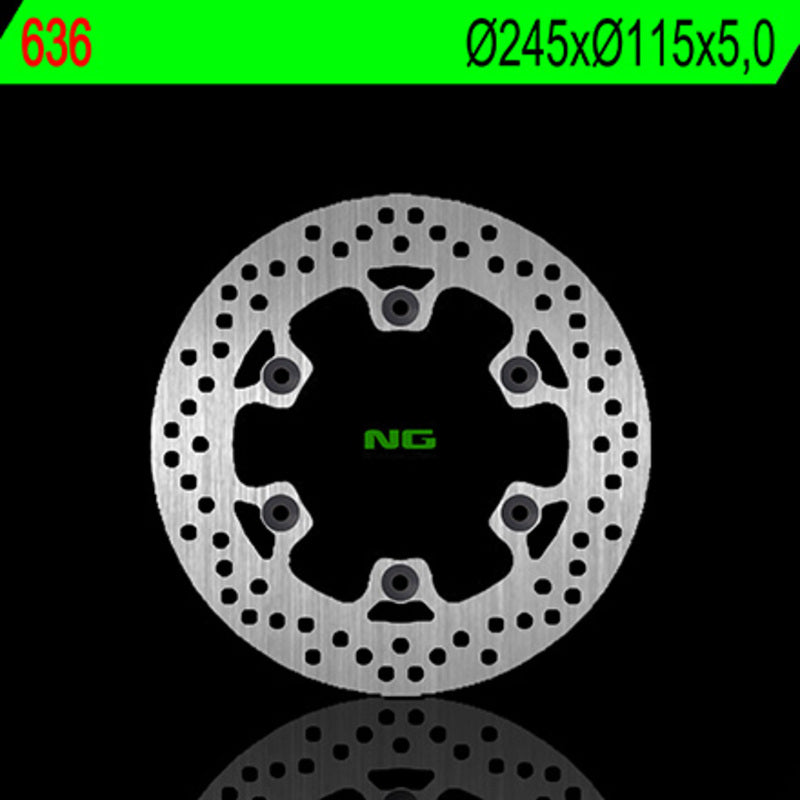 Yamaha Tdm 900 [NG BRAKE DISC] - round rigid brake disc