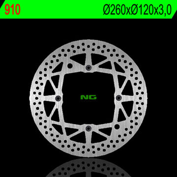 Husqvarna Te 449 A6 [NG BRAKE DISC] - round rigid brake disc