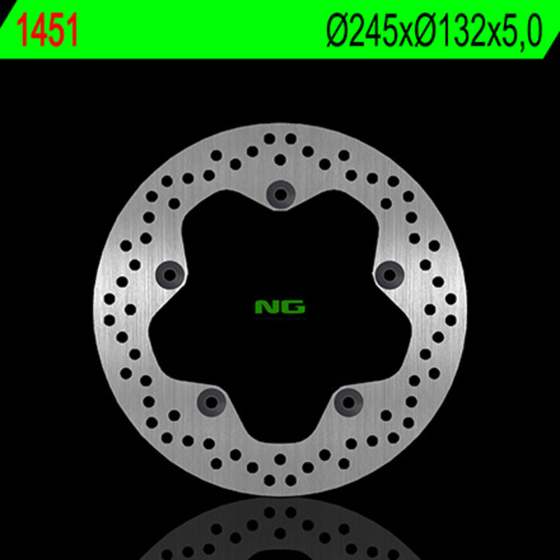 Yamaha Ténéré 700 Rally [NG BRAKE DISC] - round rigid brake disc