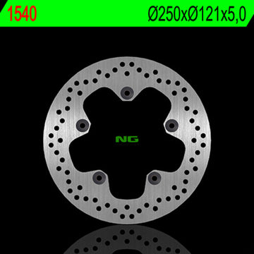 Suzuki GSX 800 S [NG BRAKE DISC] - round rigid brake disc