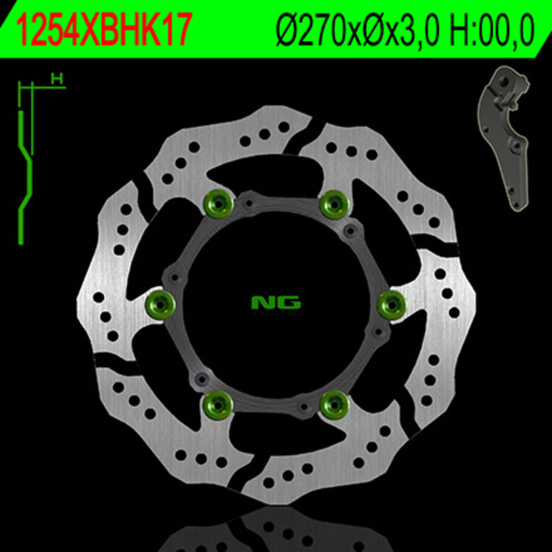 Husaberg Fe 501 [NG BRAKE DISC] - Wave floating brake disc