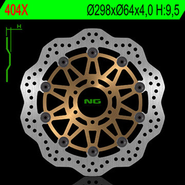 Yamaha Tdm [NG BRAKE DISC] - Wave floating brake disc