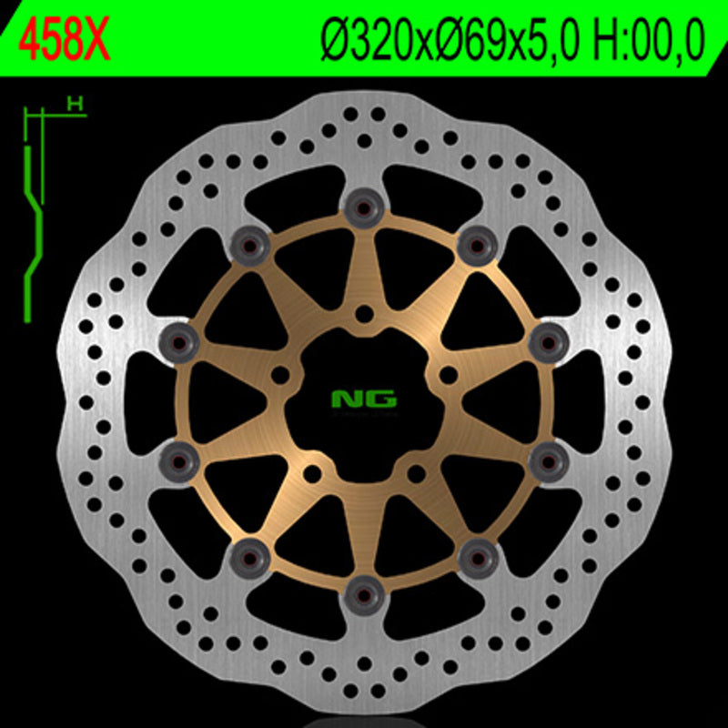 Suzuki Hayabusa [NG BRAKE DISC] - Wave floating brake disc