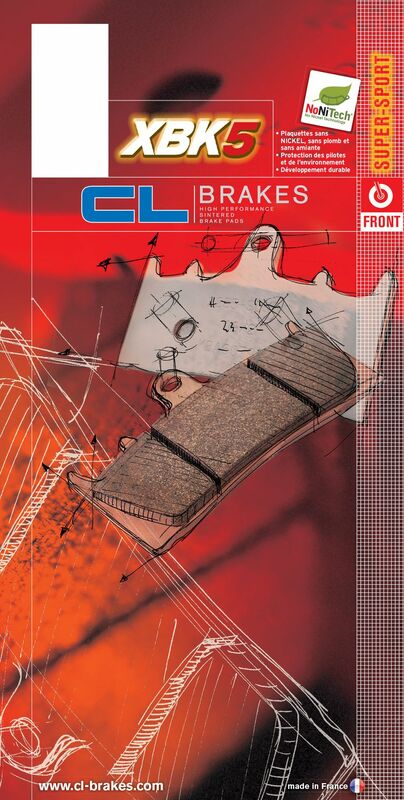 Indian Chief Dark Horse Chdh [Cl Brakes] - sinter metal brake pads