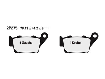 KTM 640 Adventure LC4 [Nissin] - brake pads