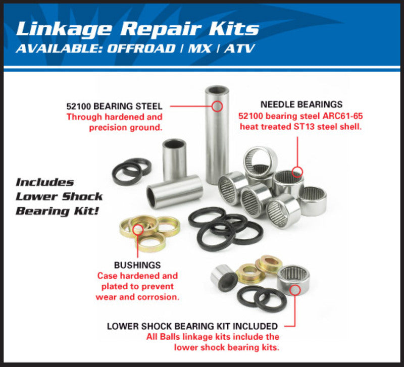 Yamaha Yz 450 [ALL BALLS] - Suspension Linkage Repair Kit Yamaha