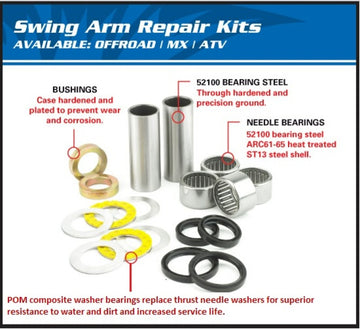 Yamaha Grizzly 660 [ALL BALLS] - Bearing kit swingarm All Balls Yamaha RAPTOR 660