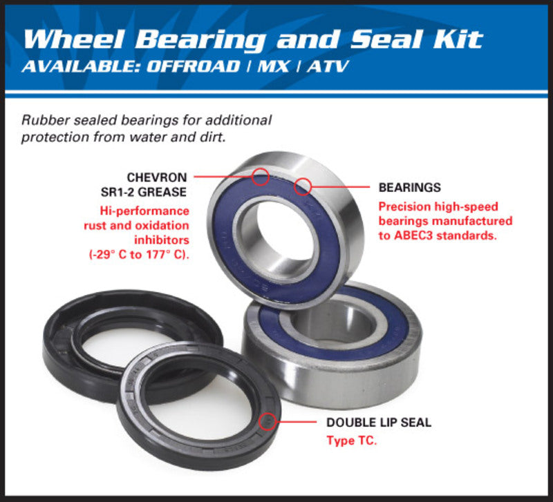 Indian Springfield Spring [All Balls] - Rad bearing kit at the front