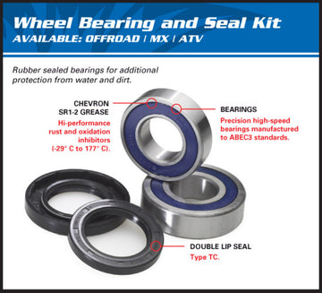 Indian Springfield Spring [All Balls] - Rad bearing kit at the front - 0