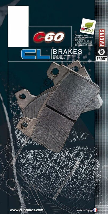 Kawasaki Z 800 [CL BRAKES] - Racing sintered metal brake pads - 1083C60