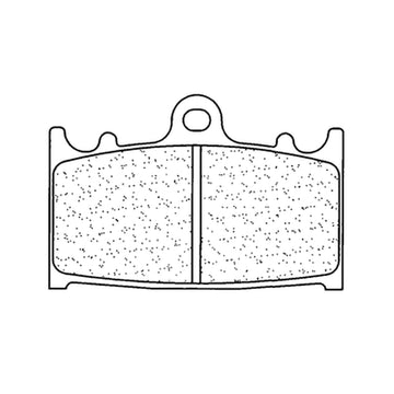 Suzuki Gsr 600 [CL BRAKES] - Racing sintered metal brake pads - 2251C60