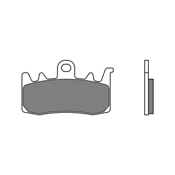Hyperstrada 821 [BREMBO] - Genuine sintered metal brake pads - 07BB3859