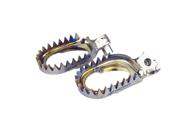 Yamaha Tenere 700 [SCAR] - self-cleaning titanium footrests