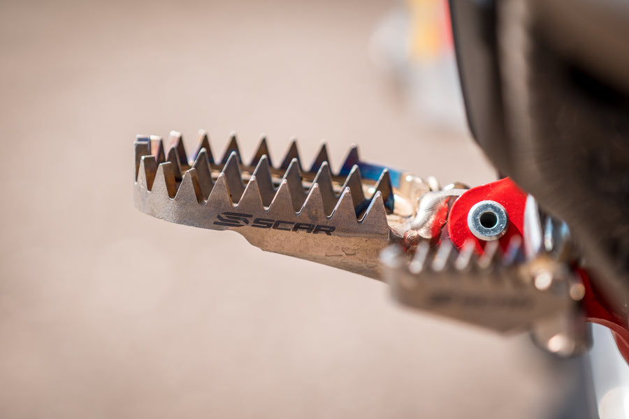 KTM 350 XC F [2016-2022] - Titanium Footrest Gripper