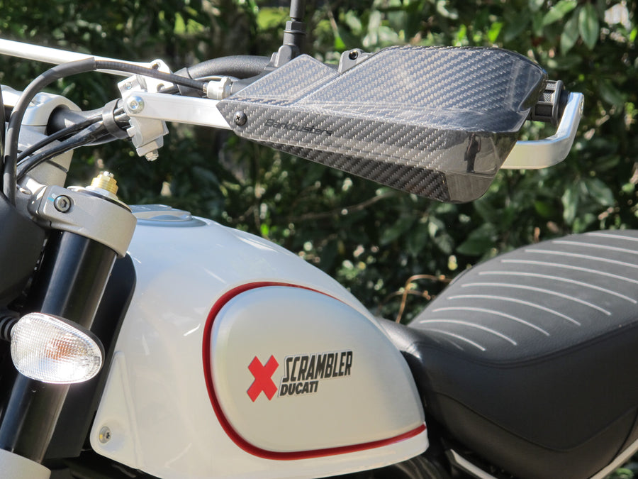 BETA RR 300 2 T [2020-2024] - Carbon Handschützer Echtes Carbon Fiber
