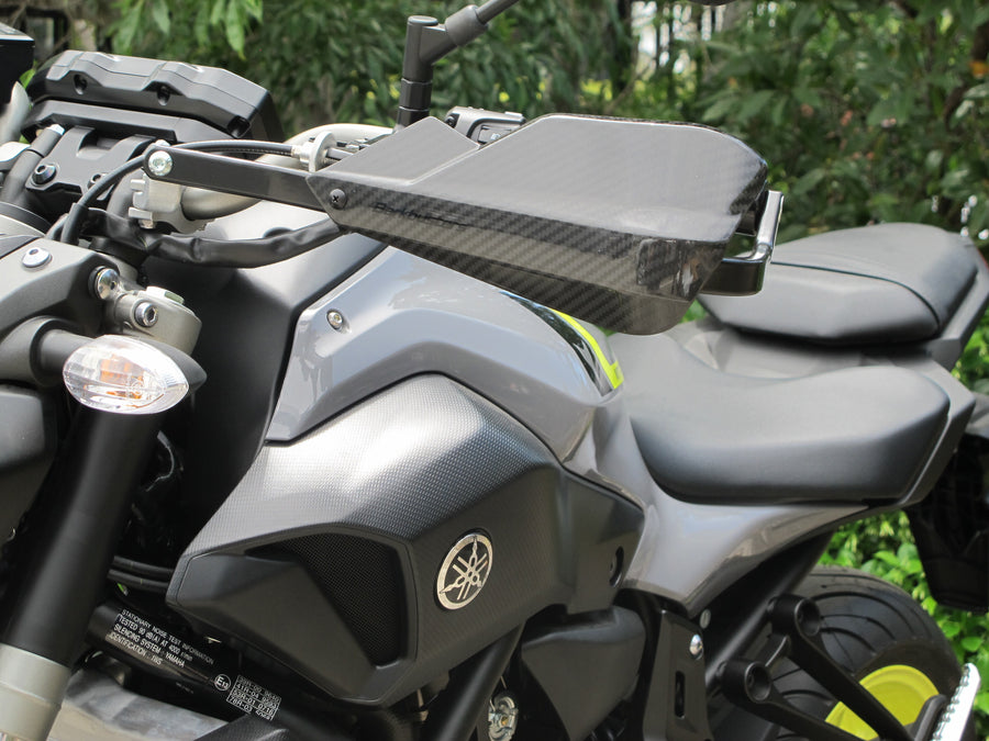 BETA RR 300 2 T [2020-2024] - Carbon Handschützer Echtes Carbon Fiber