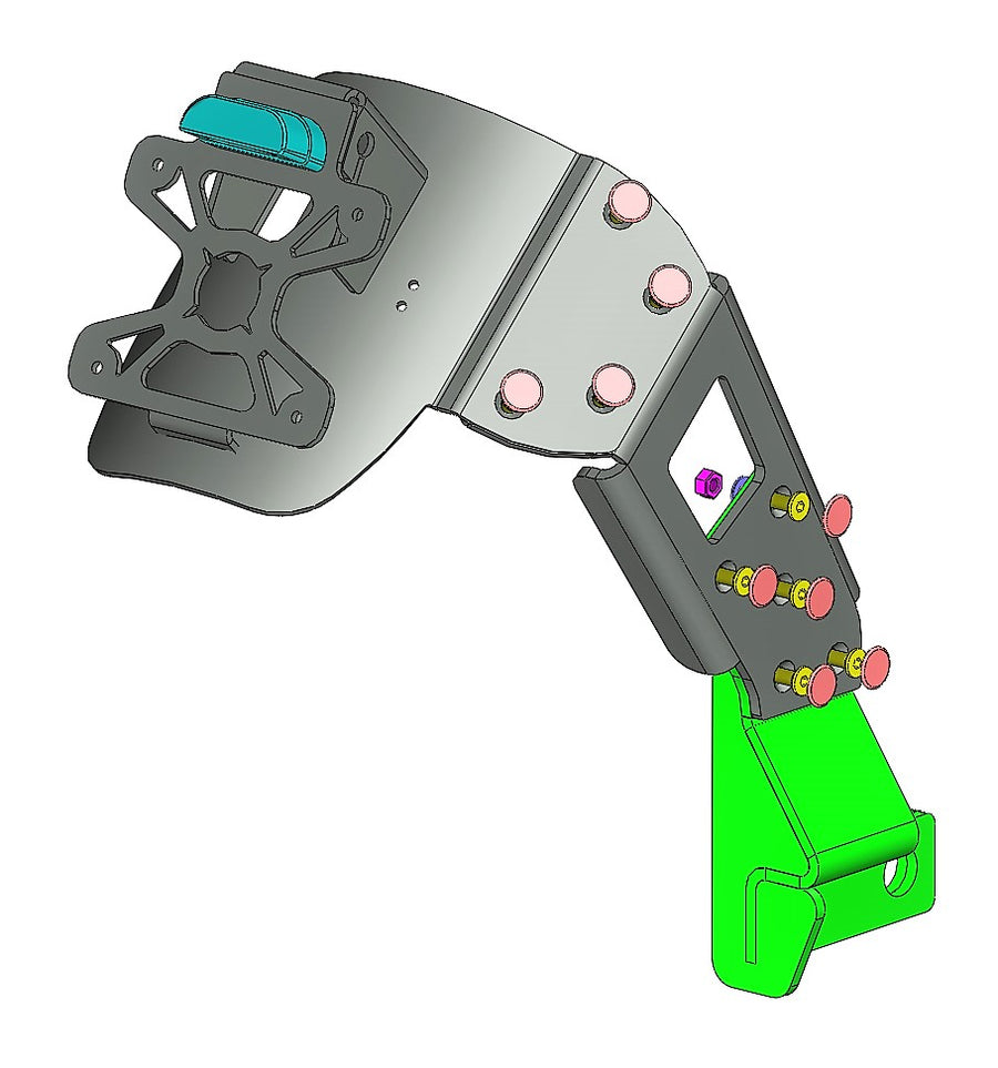 Honda CB 650 F ABS RC75 [2014-2016] - NUMMERNHALTER ACCESS DESIGN HONDA CB650F