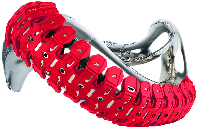 Ktm Duke 125 [POLISPORT] - Armadillo exhaust protector red