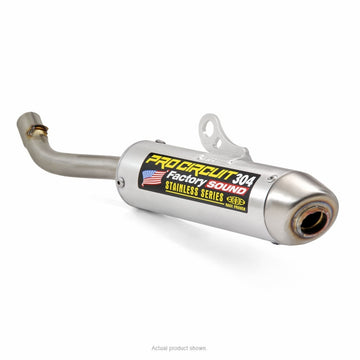 FANTIC XX 125 [2021-2022] - 2-Takter-Schalldämpfer 304 PRO CIRCUIT, gebürstetes Aluminium Yamaha YZ125