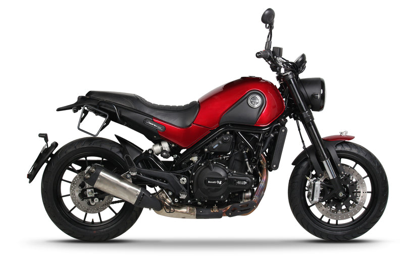 Benelli Leoncino 500 Trail [SHAD] - side bag holder Café Racer Benelli i