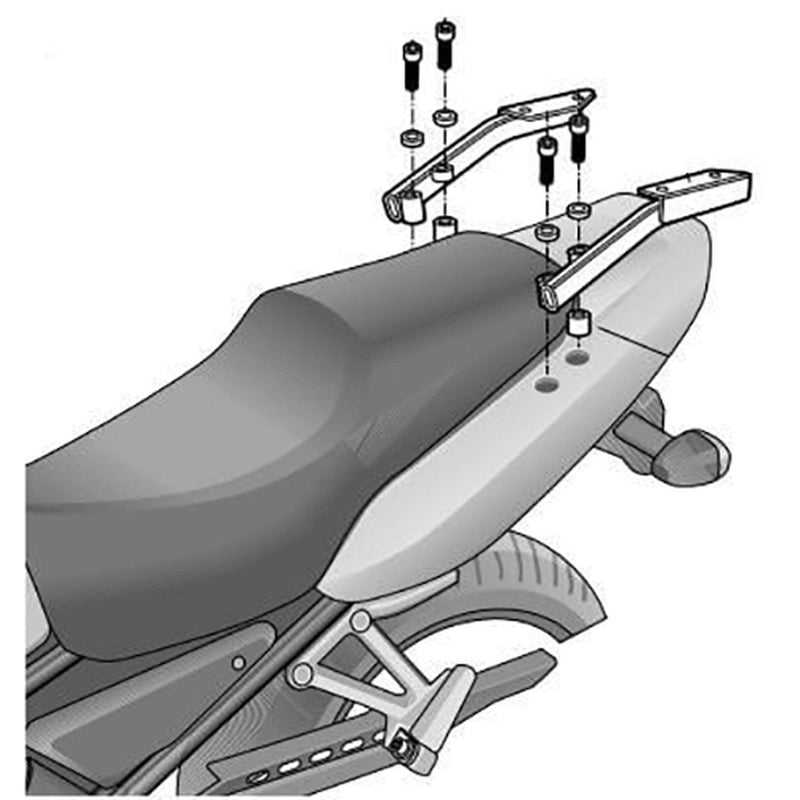 Yamaha FZS 600 Fazer [2001-2003] [SHAD] - Topcase-Träger