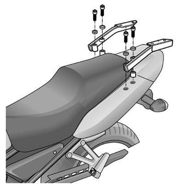 Yamaha FZS 600 Fazer [2001-2003] [SHAD] - Topcase carrier