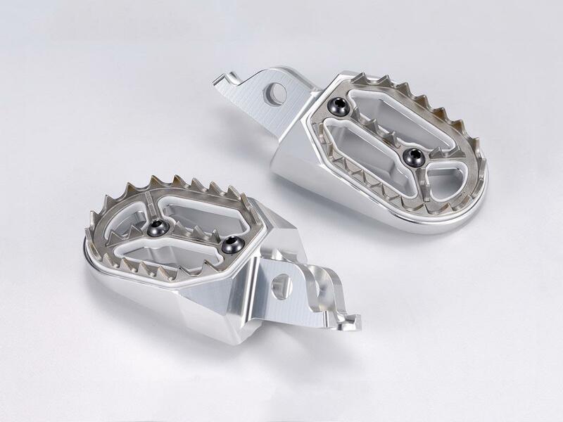 Yamaha Yz 450 [BIHR] - Footrests BIHR Evolution silver