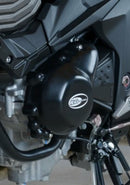 Kawasaki Z 800 Z800A [2013-2016] - Left Crankcase Protection Cover Black Kawasaki Z800