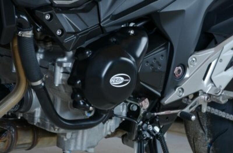 Kawasaki Z 800 Z800A [2013-2016] - Left Crankcase Protection Cover Black Kawasaki Z800