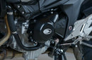 Kawasaki Z 800 Z800A [2013-2016] - Left Crankcase Protection Cover Black Kawasaki Z800